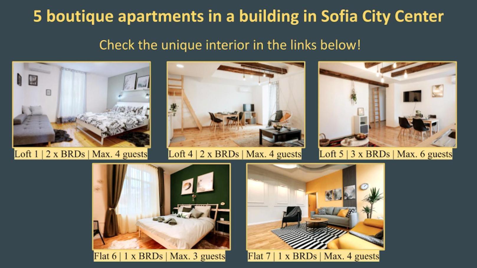 Artiesta - 5 Apartments Sófia Exterior foto